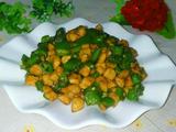 青椒爆炒鸡丁