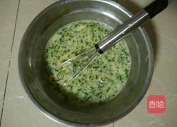 韩式鸡蛋葱花饼的做法图解4