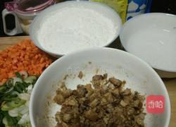 葱香卤肉千层饼的做法图解2