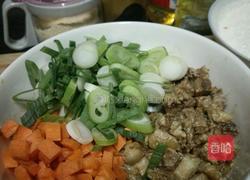 葱香卤肉千层饼的做法图解3