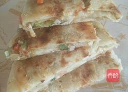 葱香卤肉千层饼的做法图解10