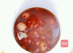 红豆莲子羹的做法图解7