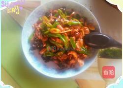 尖椒爆炒鸡胗的做法图解6