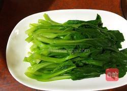 白灼菜心的做法图解4