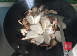 梭子蟹炒年糕的做法图解6