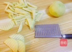 自制美味薯条的做法图解1