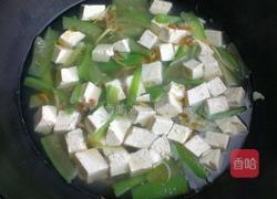 海米丝瓜豆腐汤的做法图解6