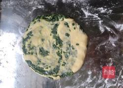 盘丝韭菜饼的做法图解4