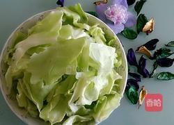 酱爆洋白菜的做法图解2