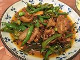 青椒盐煎肉