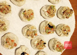 饺子皮烧麦的做法图解4