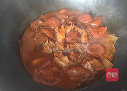 番茄炖牛肉的做法图解4