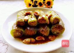肉酿虎皮青椒的做法图解10