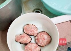 香菇夹肉的做法图解3