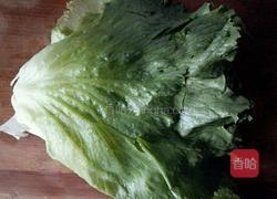 蚝油西生菜的做法图解1