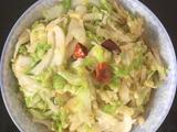 爆炒圆白菜
