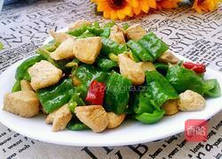 青椒爆炒鸡丁的做法图解11