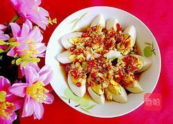 小菜凉拌蒜泥鸡蛋的做法图解6