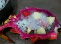 奶香西米水果捞的做法图解7