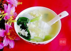 白菜鸡蛋汤的做法图解6