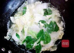 白菜鸡蛋汤的做法图解5