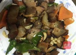 青椒炒腊肉的做法图解7