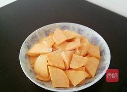 奶香蓝莓地瓜泥的做法图解2