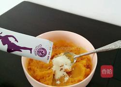 奶香蓝莓地瓜泥的做法图解7