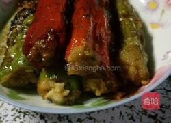 青椒酿肉的做法图解7