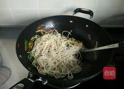 培根杂蔬炒面的做法图解12