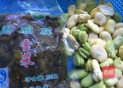 雪菜豆瓣的做法图解1