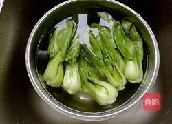 香菇油菜的做法图解2