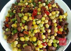 豌豆炒肉丁的做法图解10