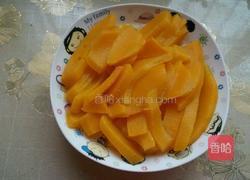 南瓜双色馒头的做法图解1