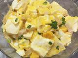 咸蛋火腿烧豆腐