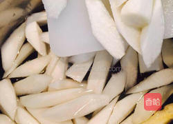 白芦笋炒腊肉的做法图解3