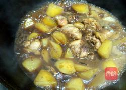 土豆炖鸡腿的做法图解6