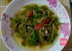 炝炒青茄丝的做法图解7