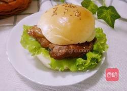 奥尔良鸡腿堡的做法图解10