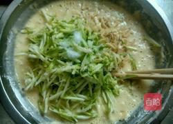 西葫芦虾皮鸡蛋煎饼的做法图解4
