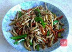 耗油牛肉海鲜菇的做法图解10