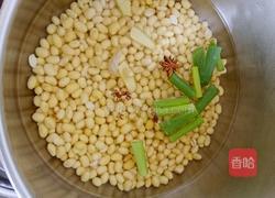 肉末炒黄豆的做法图解3
