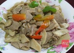 肉炒杏鲍菇的做法图解5