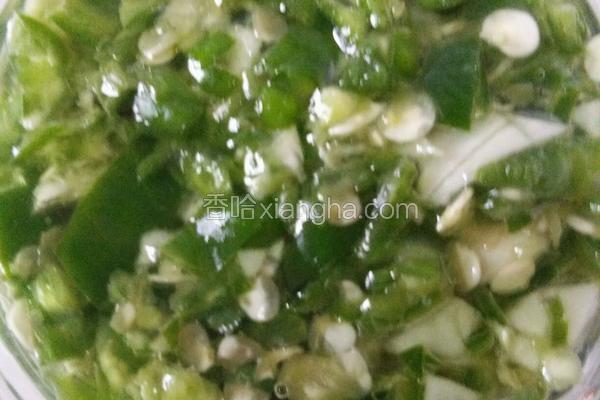 青辣椒酱的做法 菜谱 香哈网