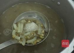冰糖绿豆通心粉汤的做法图解4