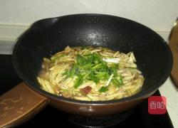 茭白炒肉丝的做法图解5