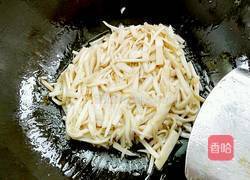 杏鲍菇炒韭菜的做法图解2