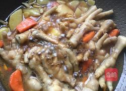 五彩焖鸡爪的做法图解5