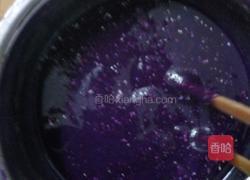 紫薯发糕的做法图解3