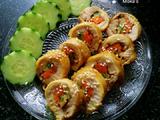 咖喱鷄腿蔬菜卷
